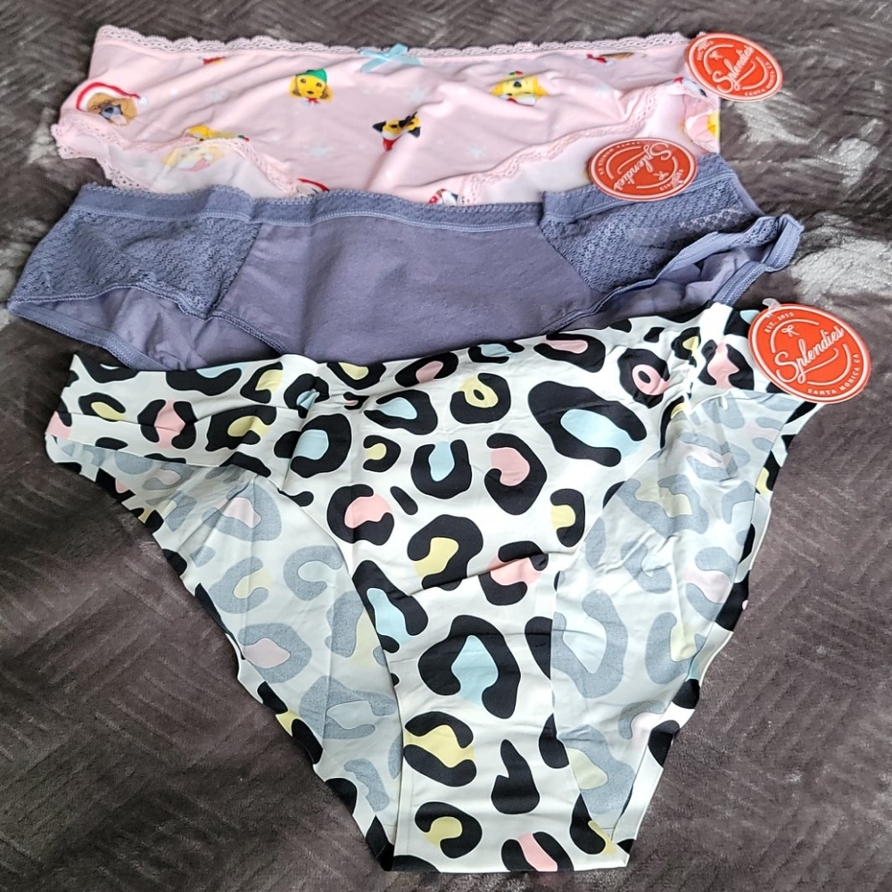 BNWT Splendies Women's Briefs 3 Pair